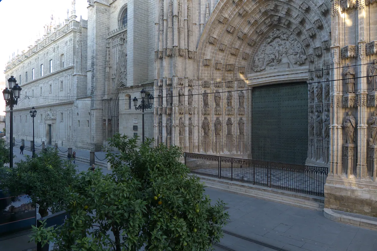 Catedral de Sevilla, donde se venera a Nuestra Señora de los Reyes