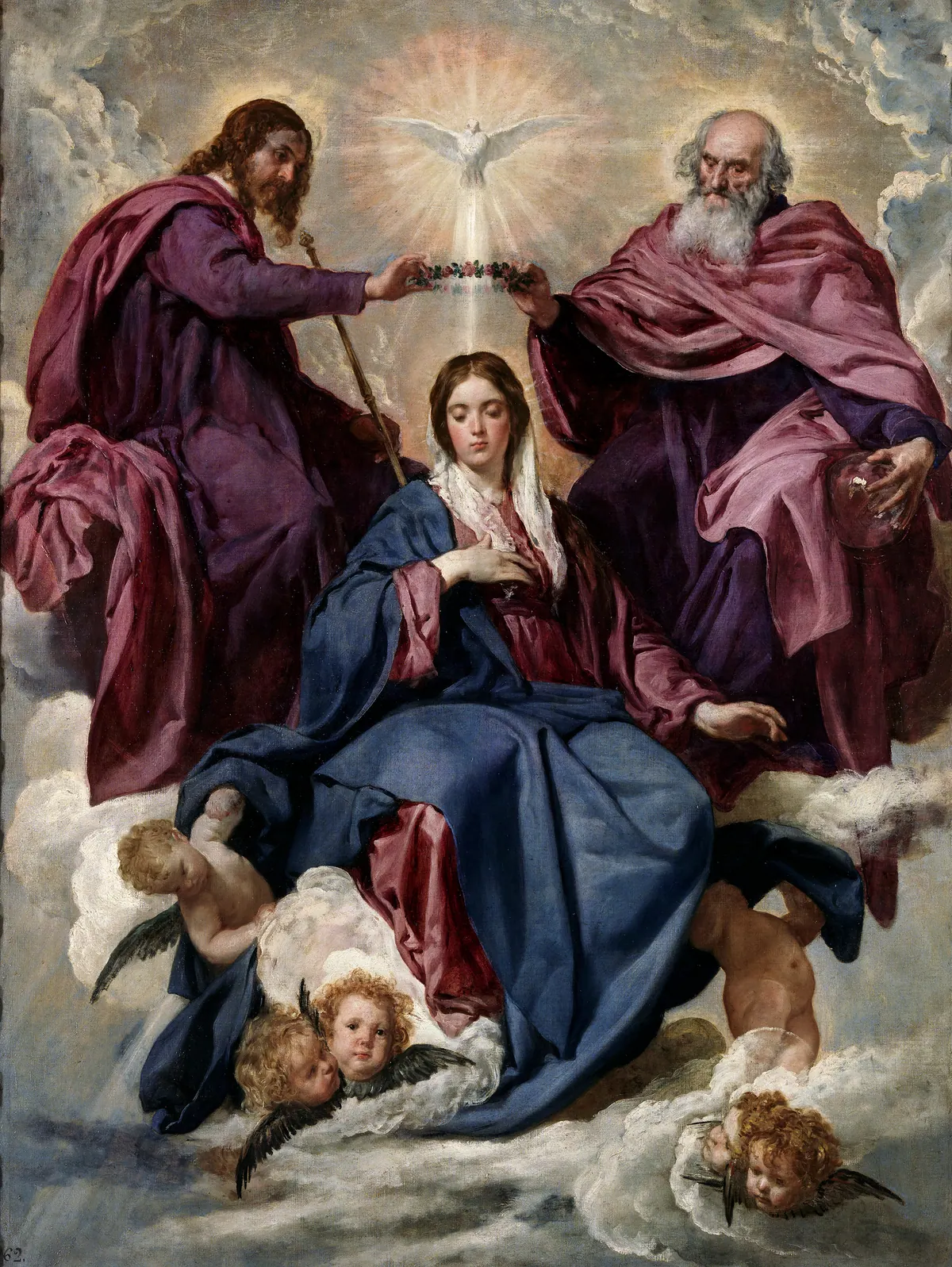 La Coronación de la Virgen (Velázquez, Museo del Prado)