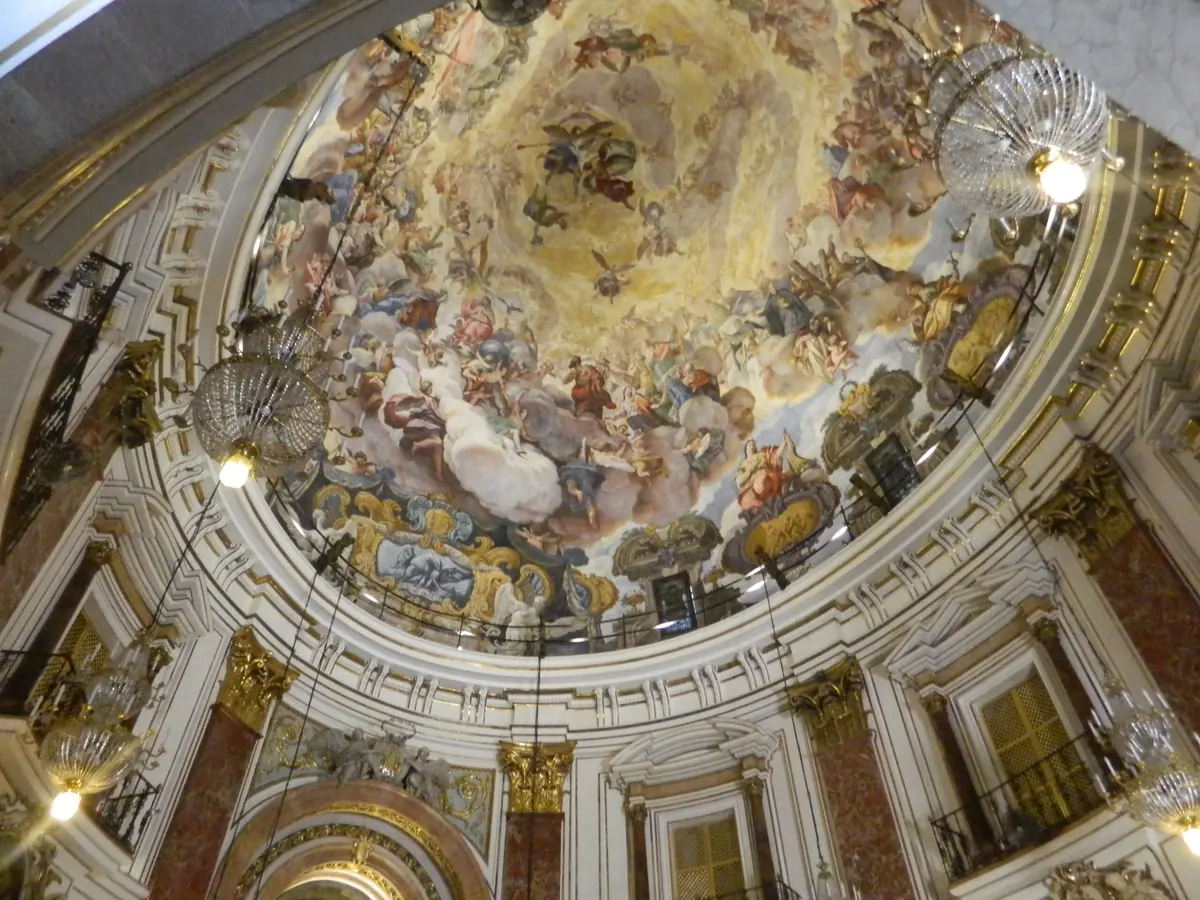Cúpula de la Real Basílica de la Virgen de los Desamparados, Valencia