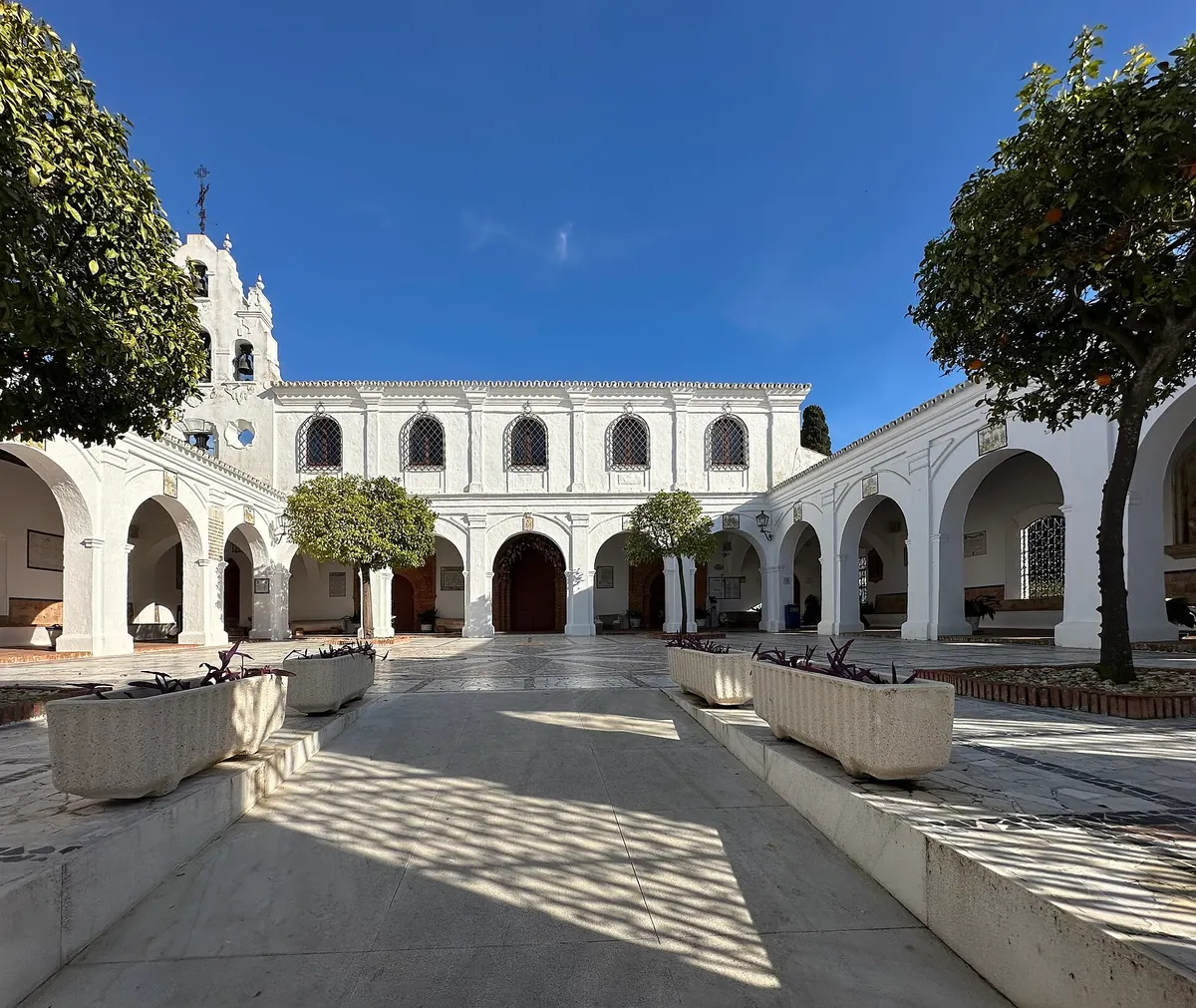 Santuario de Nuestra Señora de la Cinta, en el Conquero, Huelva
