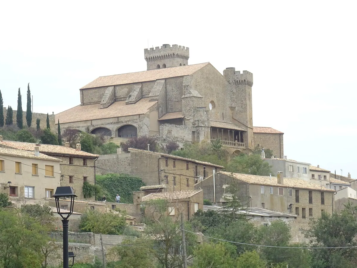 Santuario e iglesia-fortaleza de Santa María de Ujué, en Navarra