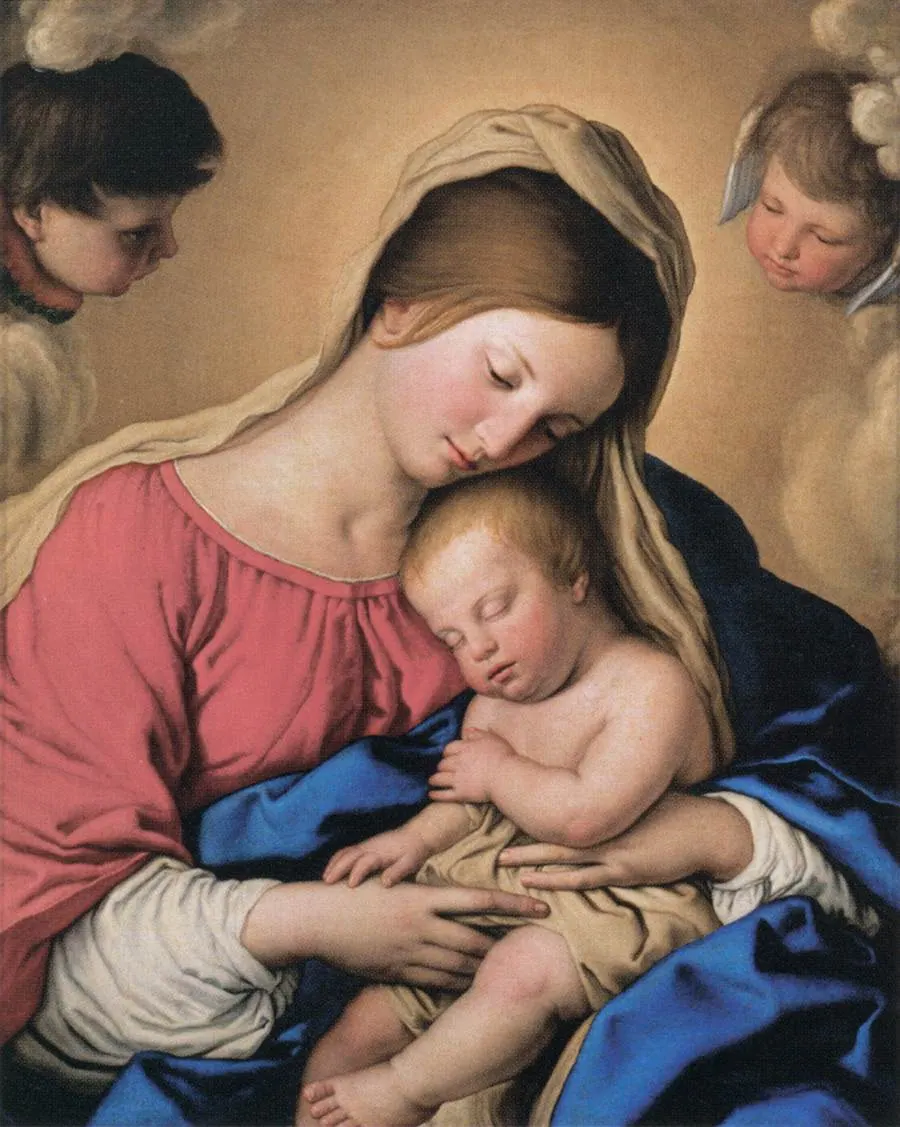 El sueño del Niño Jesús (Sassoferrato)