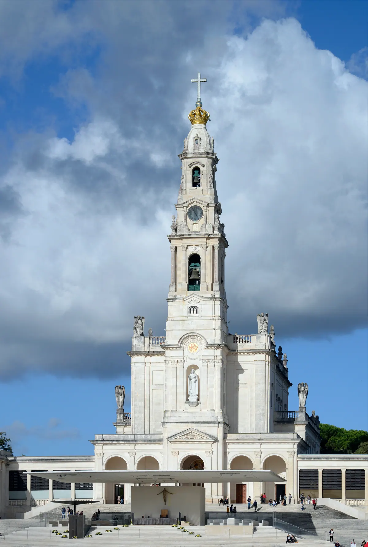 Basílica de Nuestra Señora del Rosario, en el Santuario de Fátima (Portugal)