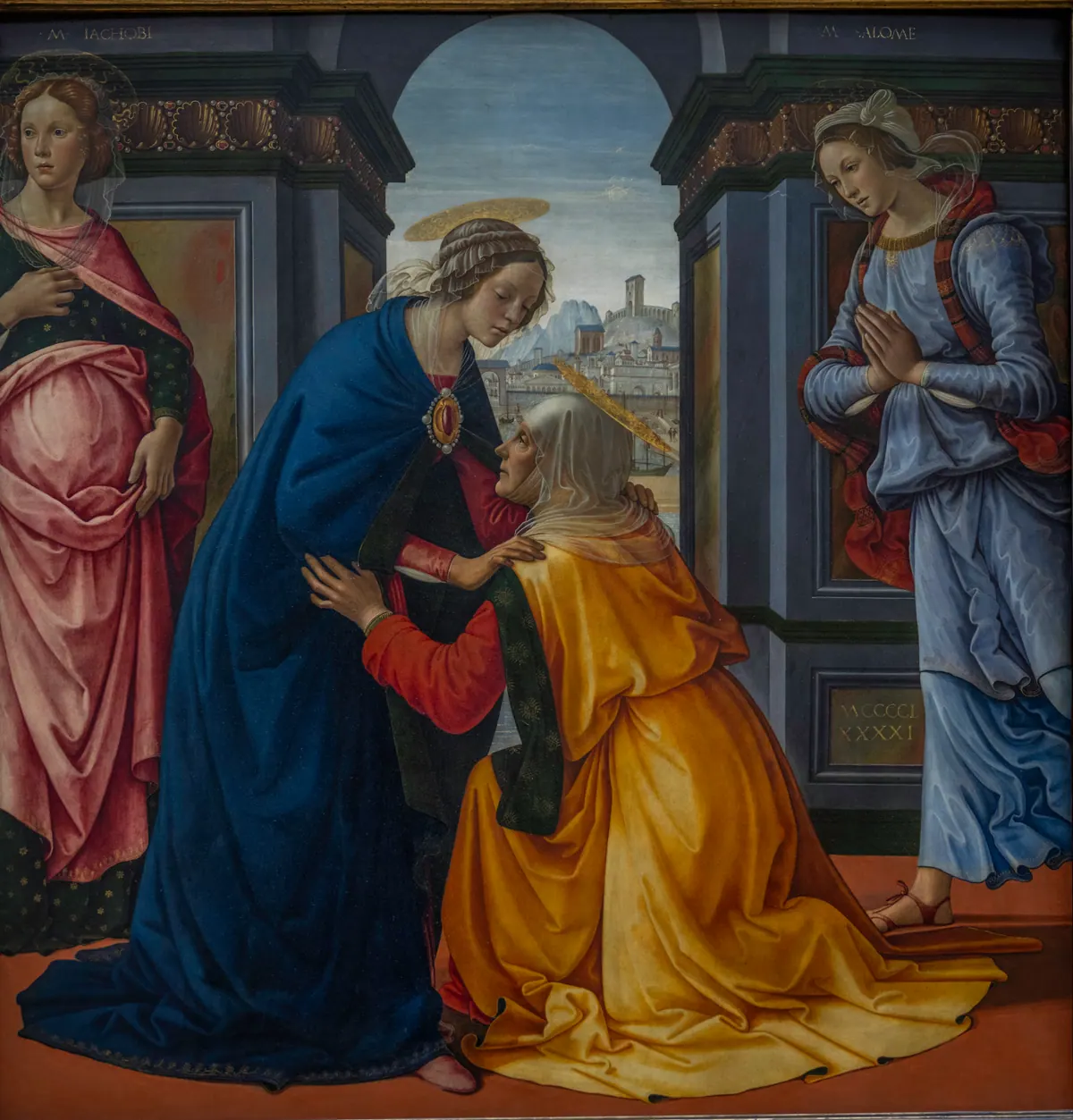 La Visitación (Domenico Ghirlandaio)