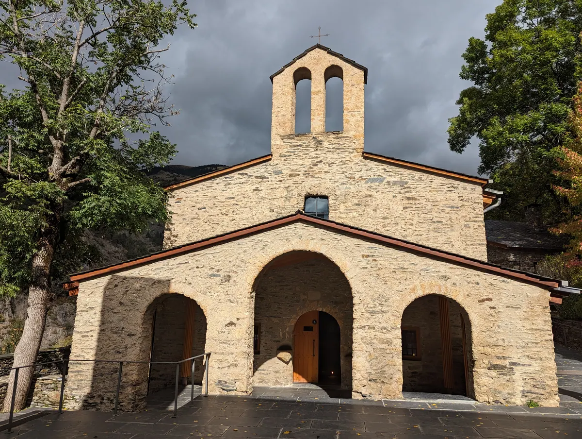 Santuario viejo de Meritxell, en Canillo (Andorra)