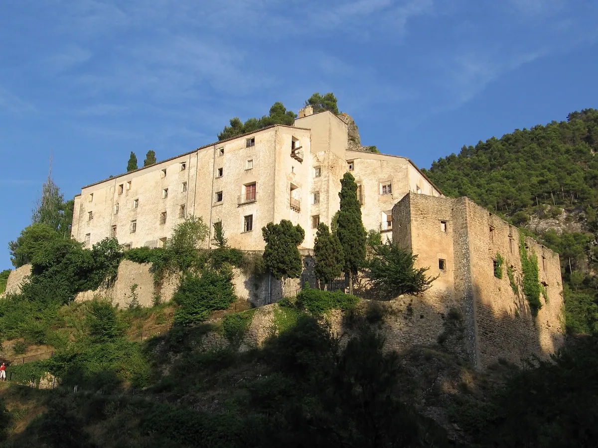 Santuario de la Mare de Déu del Castell, en Agres (Alicante)