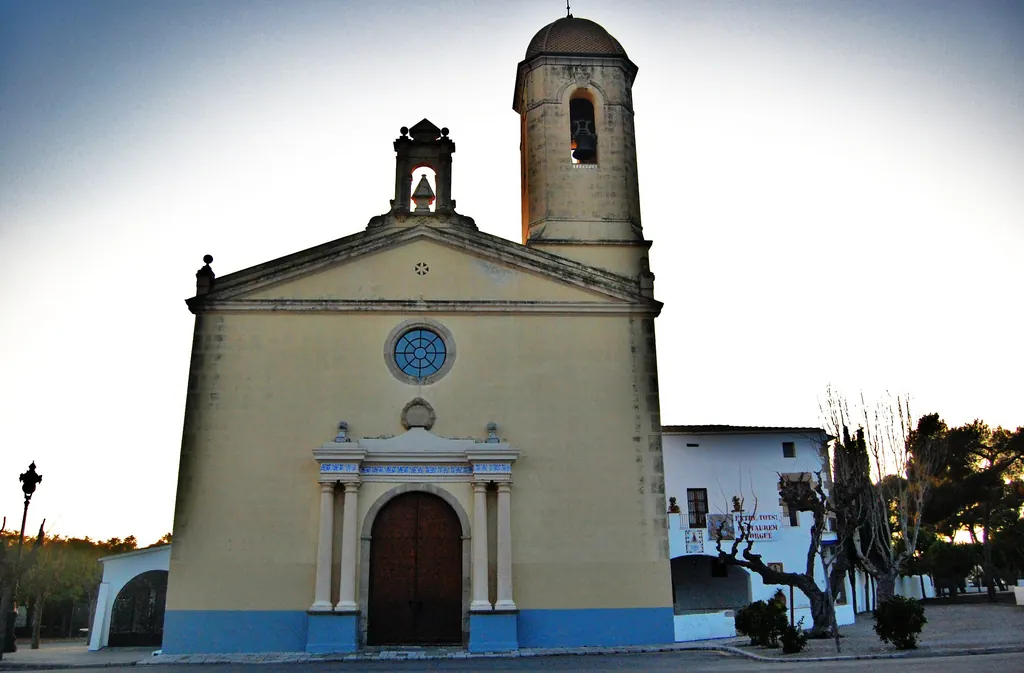 Santuario de la Mare de Déu del Vinyet, en Sitges (Barcelona)