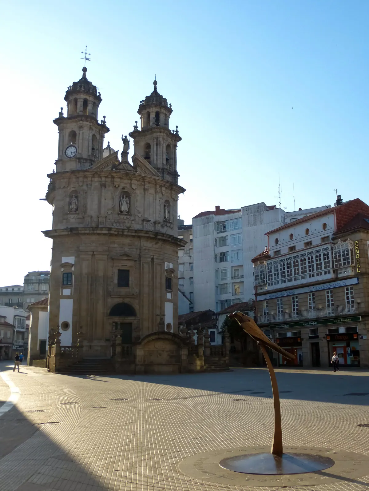 Santuario de la Virgen Peregrina, en Pontevedra
