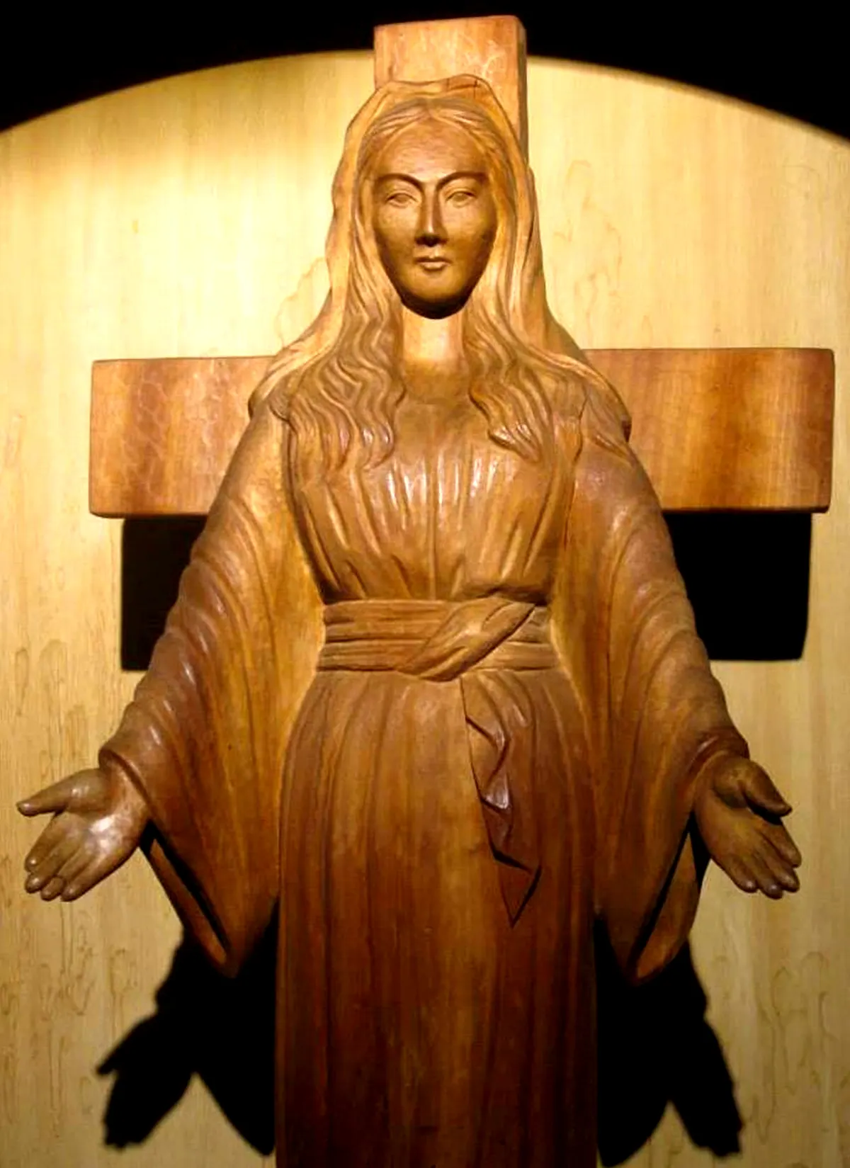 Estatua venerada de Nuestra Señora de Akita (Japón)