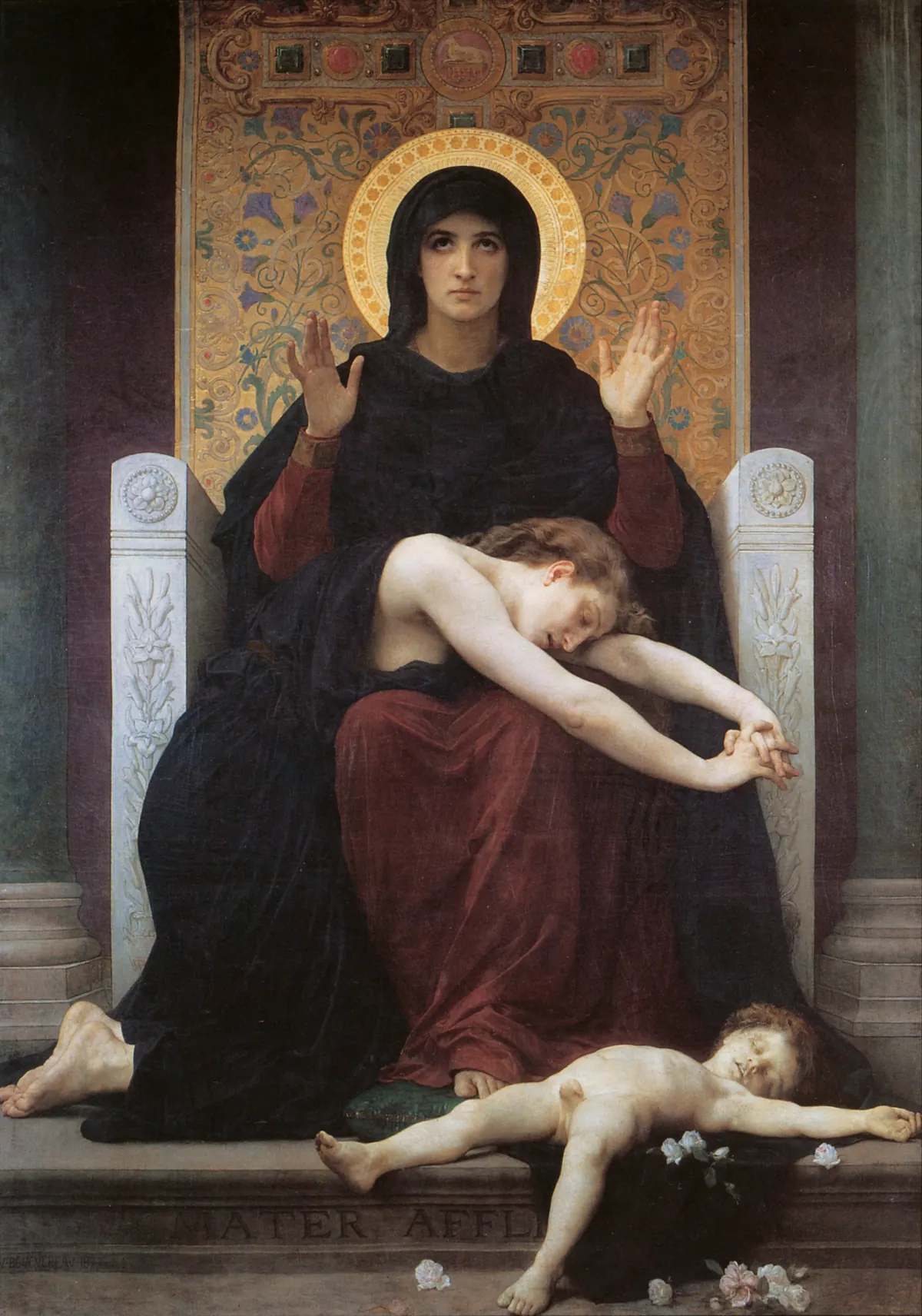 La Virgen consoladora (William Bouguereau)