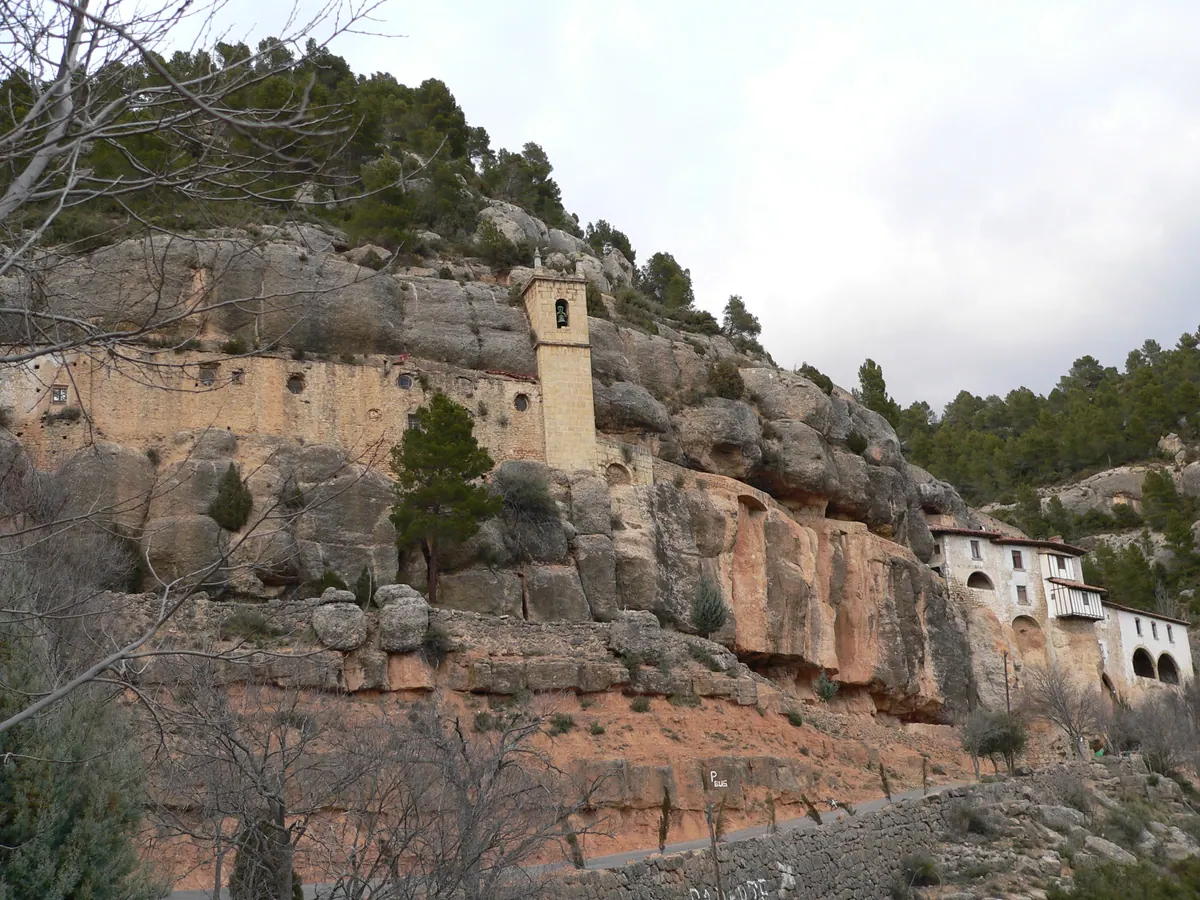 Santuario rupestre de Nuestra Señora de la Balma, en Zorita del Maestrazgo (Castellón)