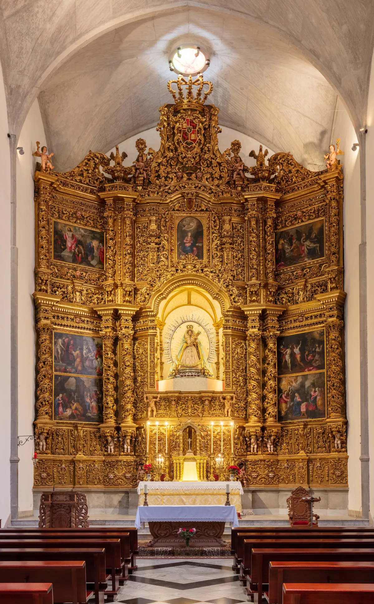 Fachada de la catedral de San Cristóbal de La Laguna (Tenerife)