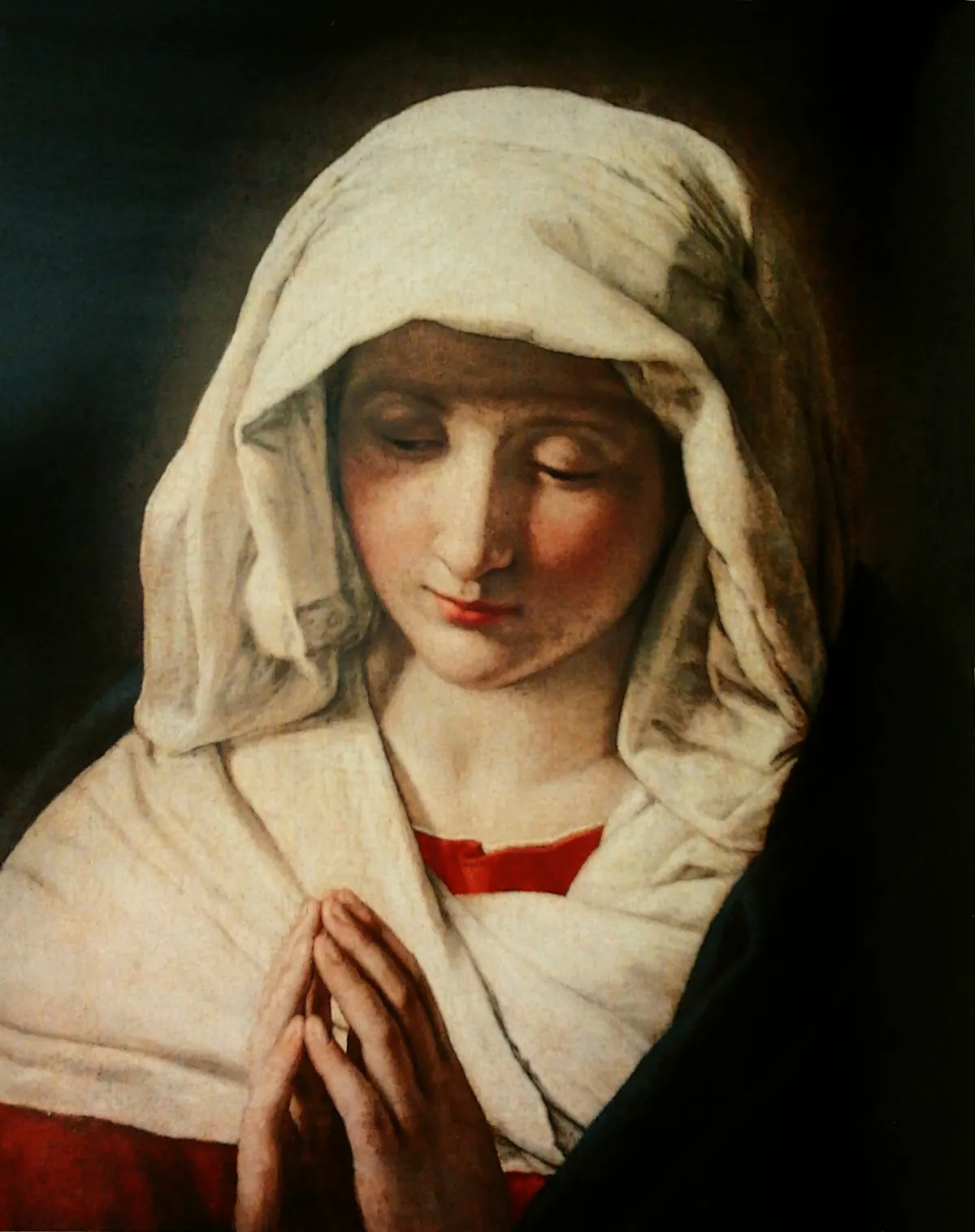 La Virgen en oración (Sassoferrato)