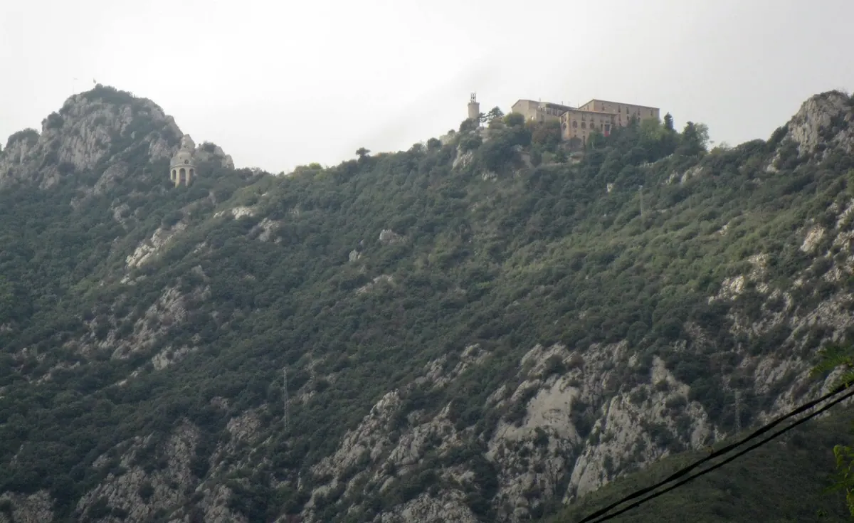 Santuario de Queralt, sobre Berga (Berguedà, Barcelona)